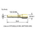 Contact Tip M6×45×1.2MM CuCrZr Mig